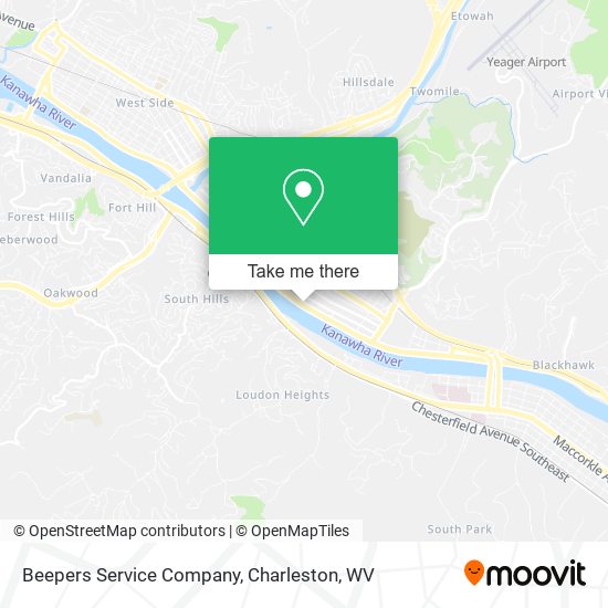 Beepers Service Company map