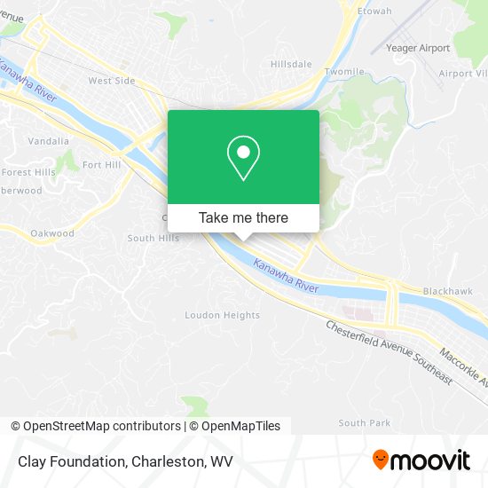 Clay Foundation map