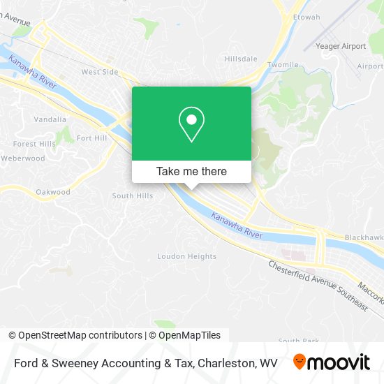 Ford & Sweeney Accounting & Tax map