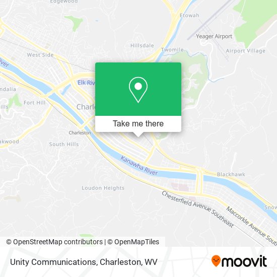 Unity Communications map