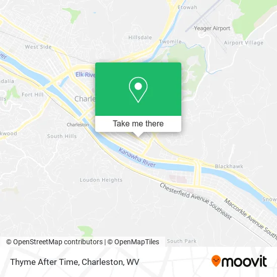 Thyme After Time map