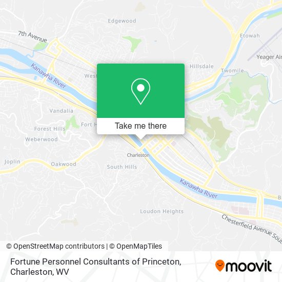 Fortune Personnel Consultants of Princeton map