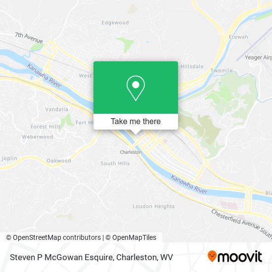 Mapa de Steven P McGowan Esquire