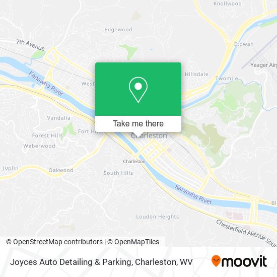 Joyces Auto Detailing & Parking map