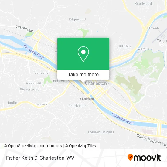 Fisher Keith D map