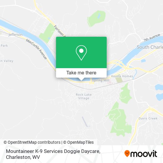 Mountaineer K-9 Services Doggie Daycare map