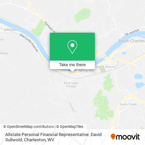 Mapa de Allstate Personal Financial Representative: David Sullwold