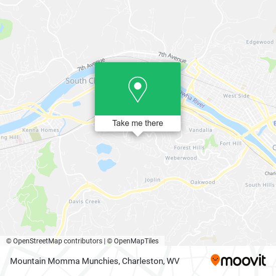 Mountain Momma Munchies map