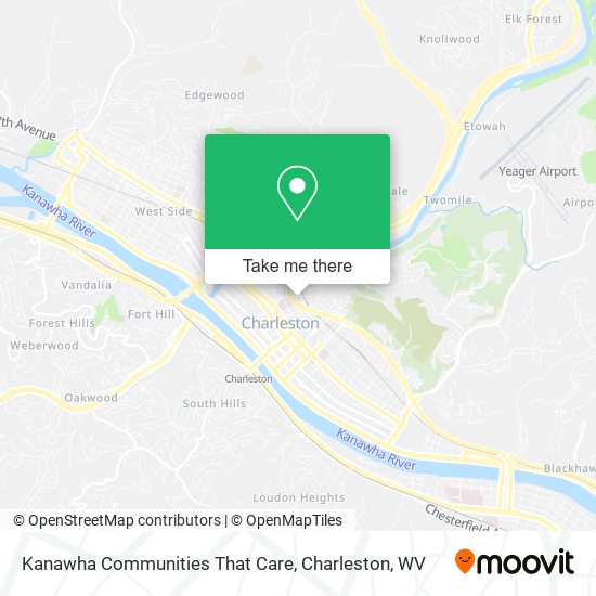 Kanawha Communities That Care map