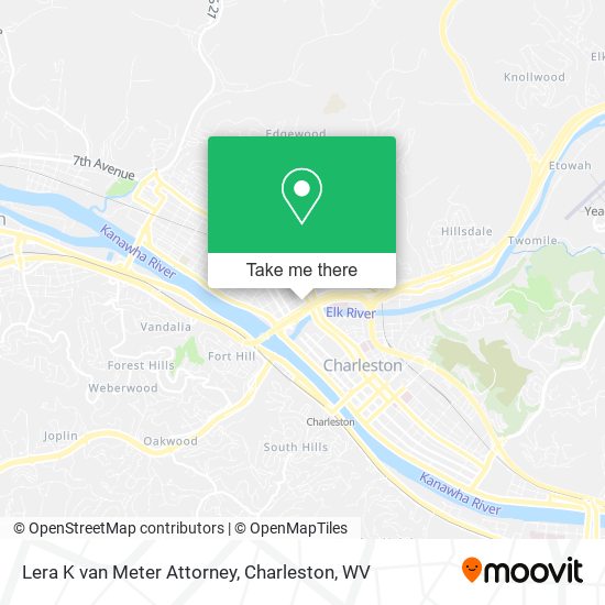 Lera K van Meter Attorney map