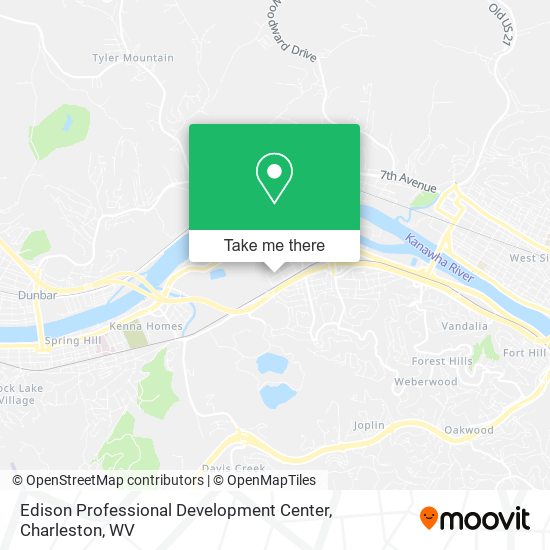 Edison Professional Development Center map