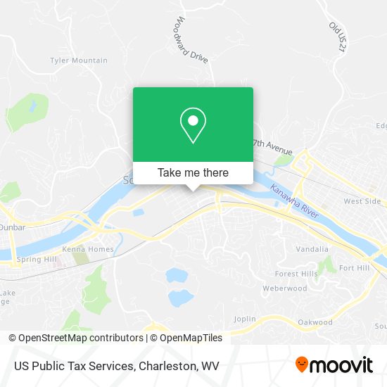 US Public Tax Services map