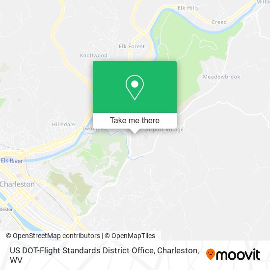 US DOT-Flight Standards District Office map