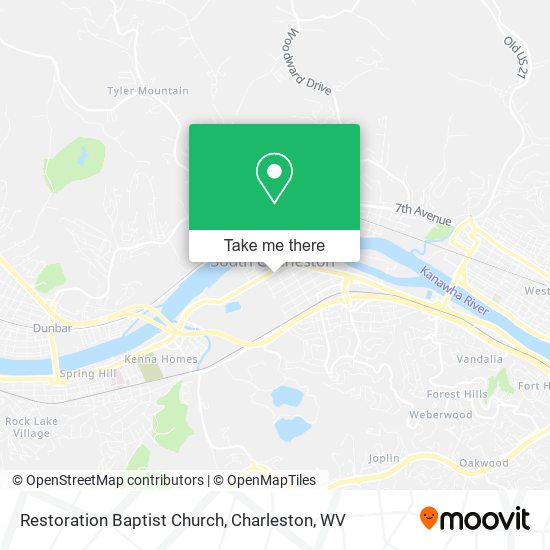 Mapa de Restoration Baptist Church