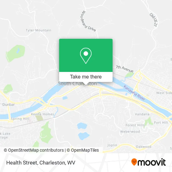 Health Street map