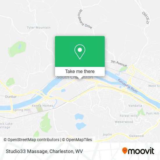 Studio33 Massage map