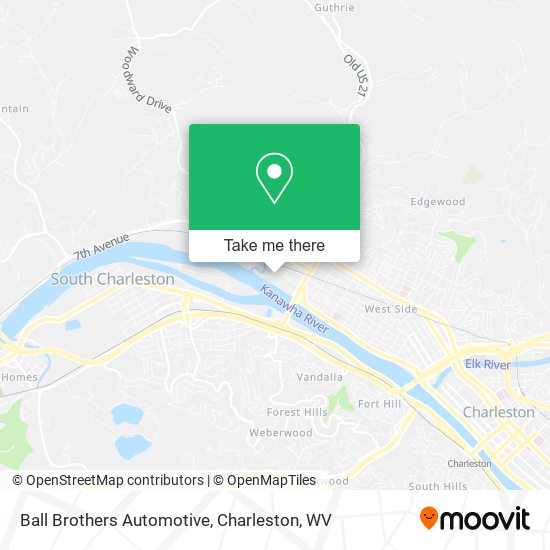 Ball Brothers Automotive map