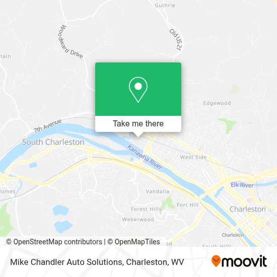 Mike Chandler Auto Solutions map