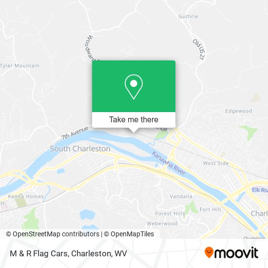 Mapa de M & R Flag Cars
