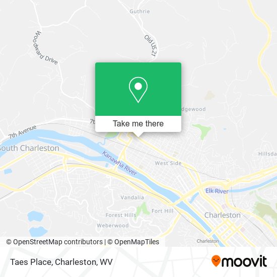 Mapa de Taes Place