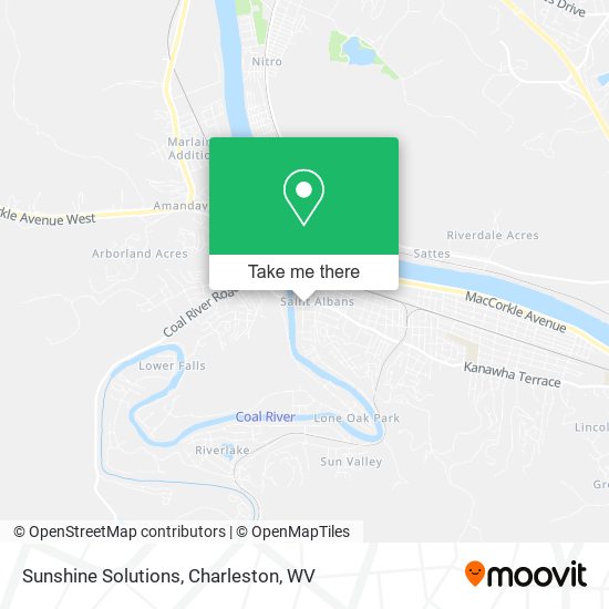 Sunshine Solutions map