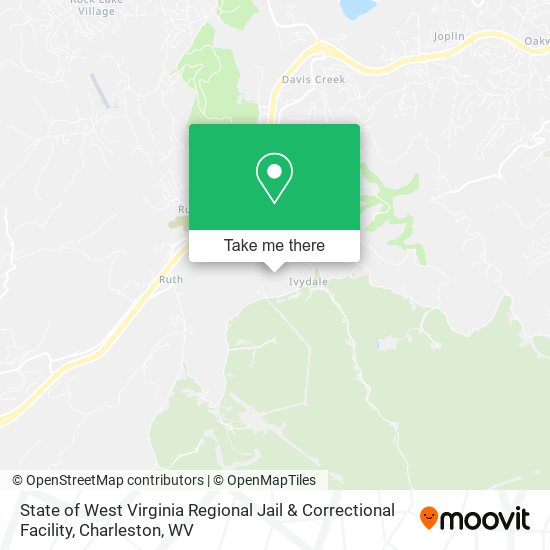 Mapa de State of West Virginia Regional Jail & Correctional Facility