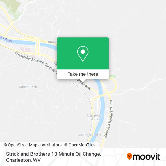 Mapa de Strickland Brothers 10 Minute Oil Change