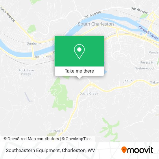 Southeastern Equipment map