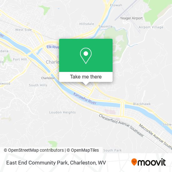Mapa de East End Community Park