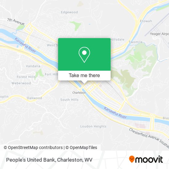 Mapa de People's United Bank