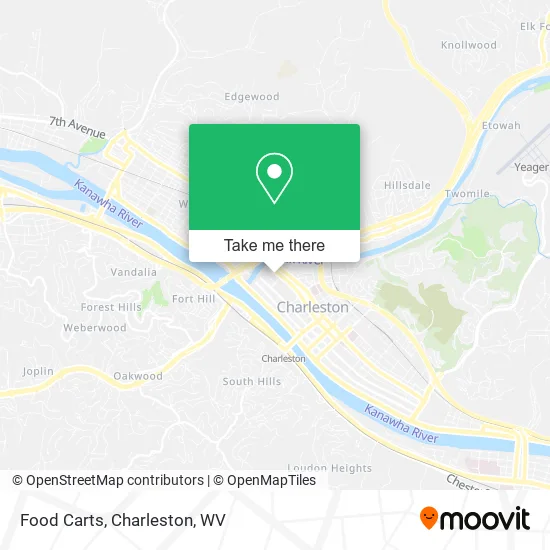 Food Carts map