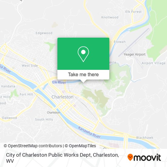 Mapa de City of Charleston Public Works Dept