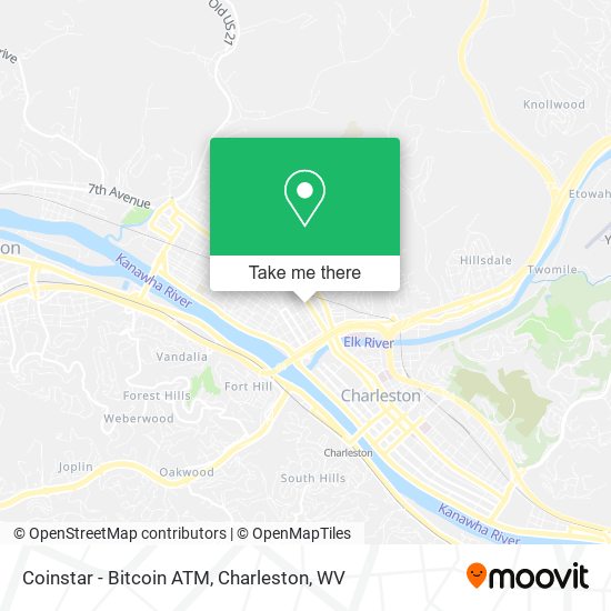 Mapa de Coinstar - Bitcoin ATM