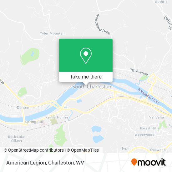 Mapa de American Legion