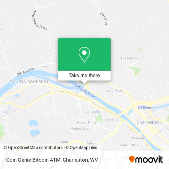 Mapa de Coin Genie Bitcoin ATM