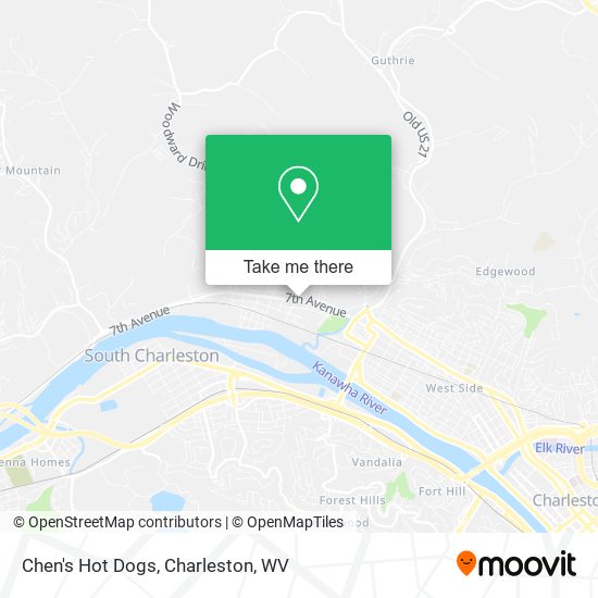 Mapa de Chen's Hot Dogs