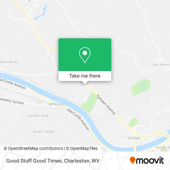 Good Stuff Good Times map