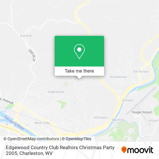 Edgewood Country Club Realtors Christmas Party 2005 map