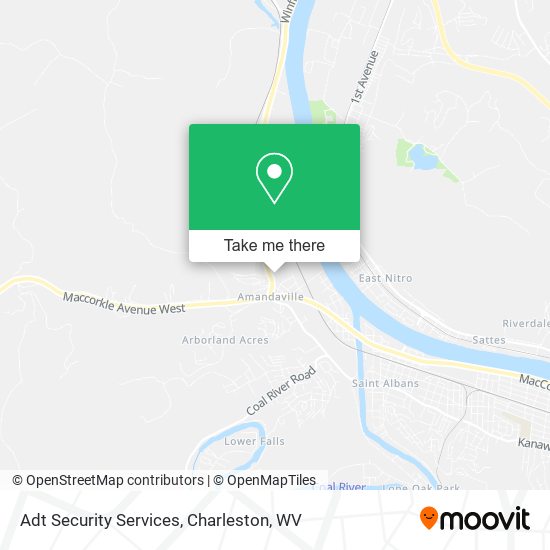 Adt Security Services map