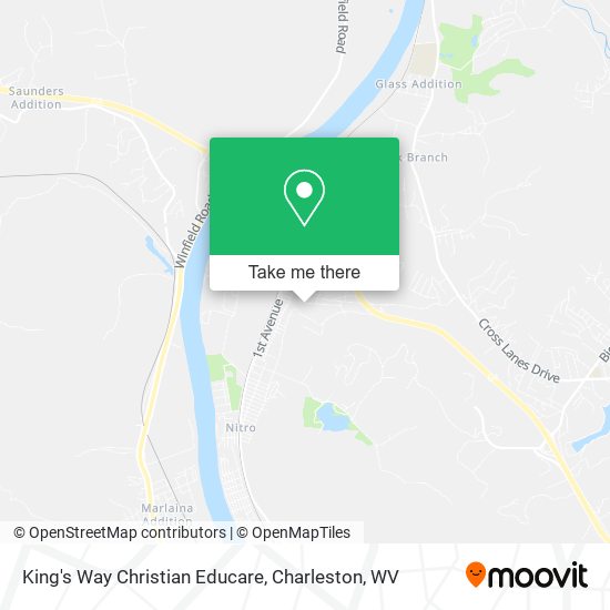 Mapa de King's Way Christian Educare