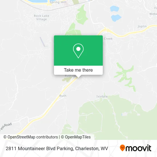 2811 Mountaineer Blvd Parking map