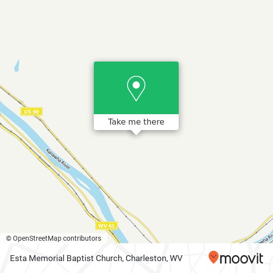Esta Memorial Baptist Church map