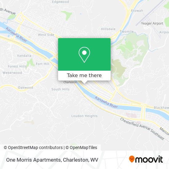 One Morris Apartments map