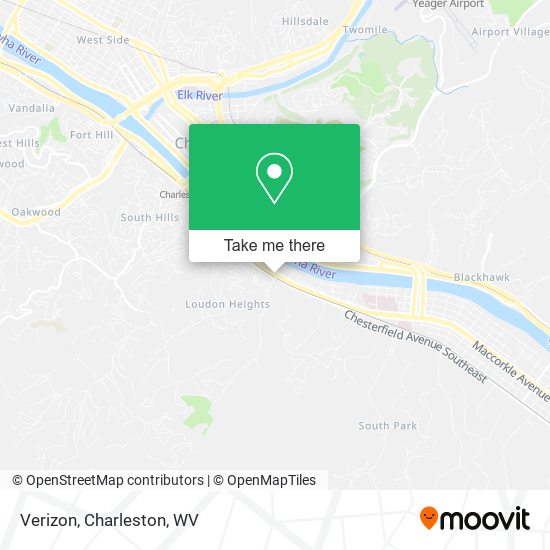 Mapa de Verizon