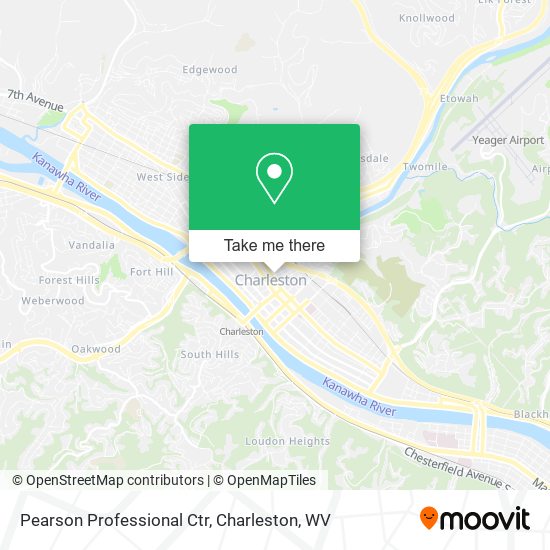 Mapa de Pearson Professional Ctr