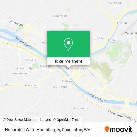 Mapa de Honorable Ward Harshbarger