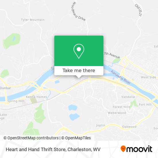 Heart and Hand Thrift Store map