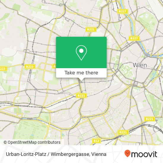 Urban-Loritz-Platz / Wimbergergasse map