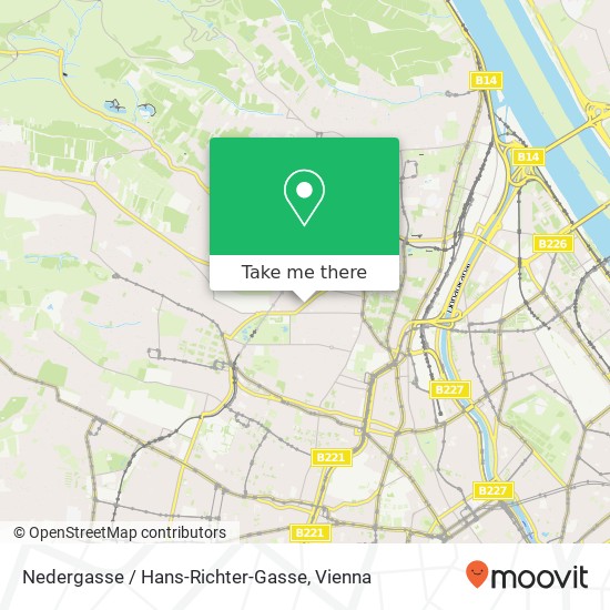 Nedergasse / Hans-Richter-Gasse map