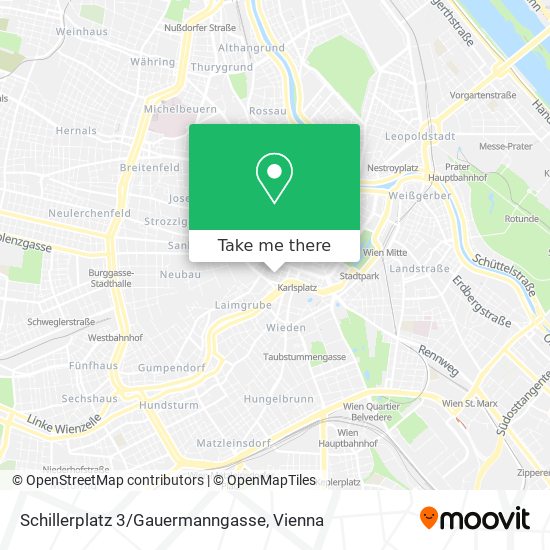 Schillerplatz 3/Gauermanngasse map